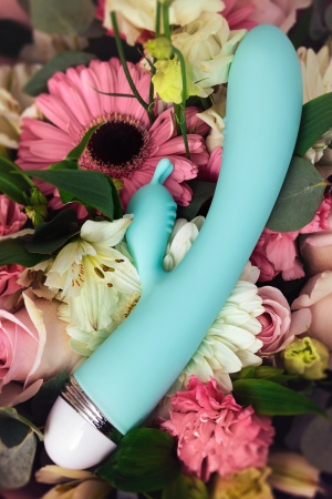 Вибратор с клиторальным стимулятором Iris